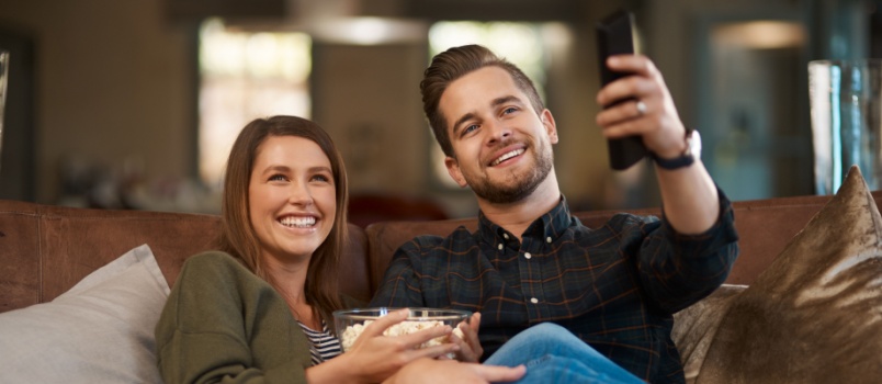 Young couple spending quality time together 